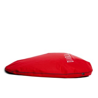 DIABLO CHAIRS Pufa gamingowa DIABLO czerwona