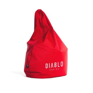 DIABLO CHAIRS Pufa gamingowa DIABLO czerwona