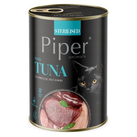 DOLINA NOTECI Dolina Noteci Piper z tuńczykiem kot steryl. 400g DOLINA NOTECI Dolina Noteci Piper z tuńczykiem kot steryl. 400g
