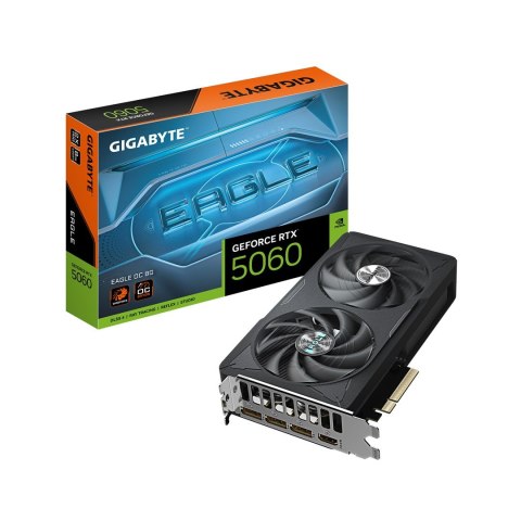 Gigabyte Karta graficzna Gigabyte GeForce RTX 5060 EAGLE OC 8GB Gigabyte Karta graficzna Gigabyte GeForce RTX 5060 EAGLE OC 8GB