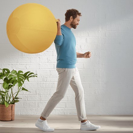LEITZ Piłka do siedzenia Ergo Cosy, żółta LEITZ Piłka do siedzenia Ergo Cosy, żółta