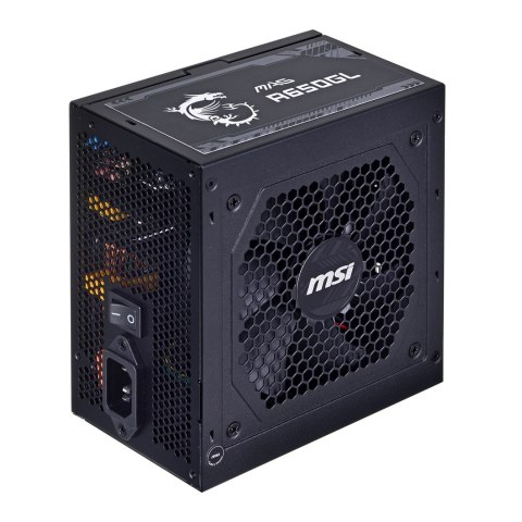 MSI Zasilacz MSI MAG A650GL 650W 80+ Gold MSI Zasilacz MSI MAG A650GL 650W 80+ Gold