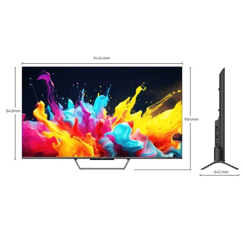 Metz Telewizor 65" METZ QLED 65MQE7600Z 4K Ultra HD Google TV HDR HLG Dolby VISION-ATMOS Metz Telewizor 65" METZ QLED 65MQE7600Z 4K Ultra HD Google TV HDR HLG Dolby VISION-ATMOS