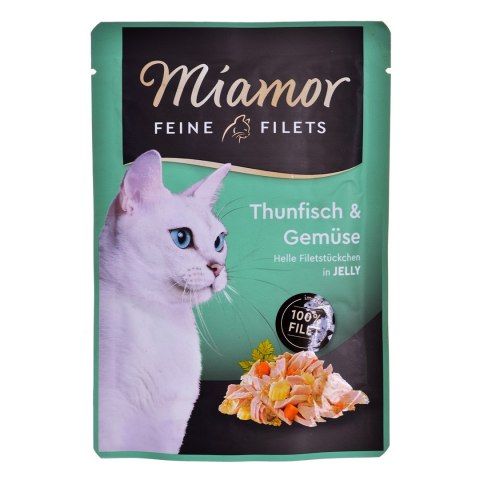 Miamor MIAMOR Feine Filets tuńczyk z warzywami - saszetka 100g Miamor MIAMOR Feine Filets tuńczyk z warzywami - saszetka 100g
