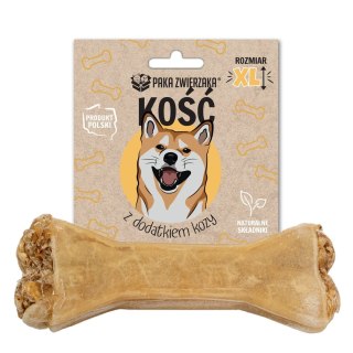PAKA ZWIERZAKA Paka Zwierzaka Kość z dodakiem kozy XL-17 cm 115g