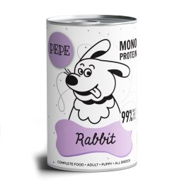 PAKA ZWIERZAKA Paka Zwierzaka Pepe Rabbit 99% królik 400g