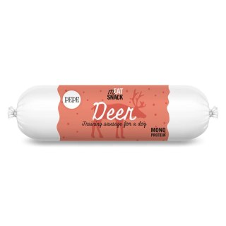 PAKA ZWIERZAKA Paka Zwierzaka Pepe kiełbaski meat snack jeleń 200g
