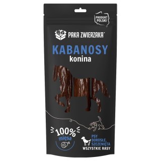 PAKA ZWIERZAKA Paka Zwierzaka kabanosy koń 3szt (80g)