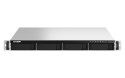QNAP Qnap TS-464U-8G, 1U, 4 x 2.5"/3.5" SATA , Intel Celeron N5105/N5095 4C/4T, 8GB RAM onboard (not expandable), 2 x 2.5GbE, Single 