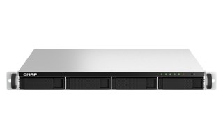 QNAP Qnap TS-464U-8G, 1U, 4 x 2.5"/3.5" SATA , Intel Celeron N5105/N5095 4C/4T, 8GB RAM onboard (not expandable), 2 x 2.5GbE, Single 