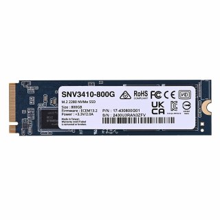 Synology Dysk SSD Synology Plus Series 800GB M.2 (22x80) NVMe PCIe 3.0x4 SNV3410-800G (DWPD 0.7)