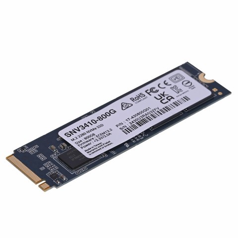 Synology Dysk SSD Synology Plus Series 800GB M.2 (22x80) NVMe PCIe 3.0x4 SNV3410-800G (DWPD 0.7) Synology Dysk SSD Synology Plus Series 800GB M.2 (22x80) NVMe PCIe 3.0x4 SNV3410-800G (DWPD 0.7)