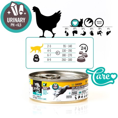 3Coty CHICKEN Struvite Care for cats with sensitive urinary tract 80g 3Coty CHICKEN Struvite Care for cats with sensitive urinary tract 80g