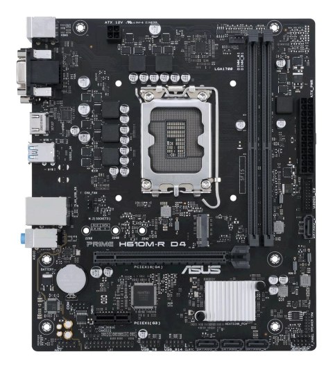 ASUS Płyta główna Asus PRIME H610M-R D4-SI ASUS Płyta główna Asus PRIME H610M-R D4-SI