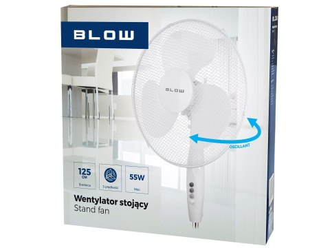 BLOW BLOW WENTYLATOR STOJĄCY 16"/40CM 55W BLOW BLOW WENTYLATOR STOJĄCY 16"/40CM 55W