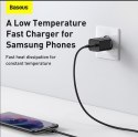 Baseus BASEUS ŁADOWARKA SIECIOWA Z KABLEM USB-C DO USB-C TZCCSUP-L01 SUPER SI 1C 25W CZARNA