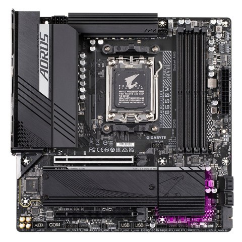 Gigabyte Płyta główna Gigabyte B650M AORUS ELITE Gigabyte Płyta główna Gigabyte B650M AORUS ELITE