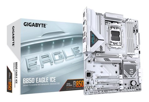 Gigabyte Płyta główna Gigabyte B850 EAGLE ICE Gigabyte Płyta główna Gigabyte B850 EAGLE ICE