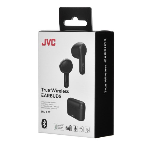 JVC Słuchawki JVC HAA-3TBU (bezprzewodowe, douszne, czarne) JVC Słuchawki JVC HAA-3TBU (bezprzewodowe, douszne, czarne)