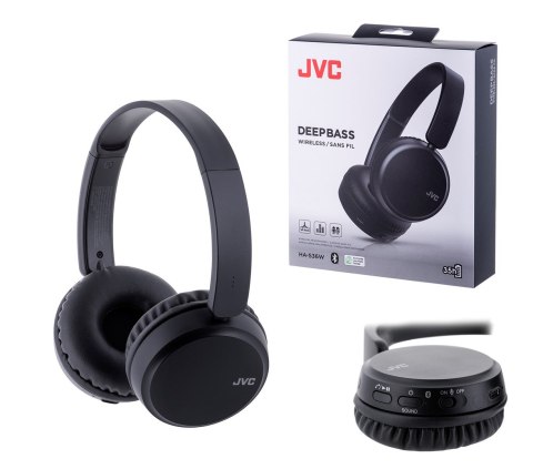 JVC Słuchawki JVC HAS-36WBU BT BLACK JVC Słuchawki JVC HAS-36WBU BT BLACK