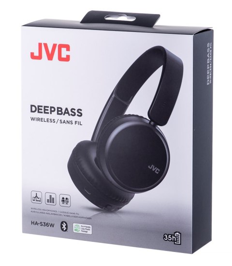 JVC Słuchawki JVC HAS-36WBU BT BLACK JVC Słuchawki JVC HAS-36WBU BT BLACK