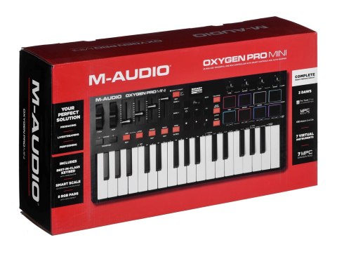 M-AUDIO M-AUDIO Oxygen PRO MINI - Klawiatura Sterująca M-AUDIO M-AUDIO Oxygen PRO MINI - Klawiatura Sterująca