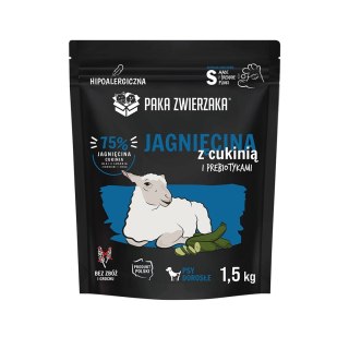 PAKA ZWIERZAKA Paka Zwierzaka Seventh Heaven Jagnięcina z cukinią ''S'' 1,5kg