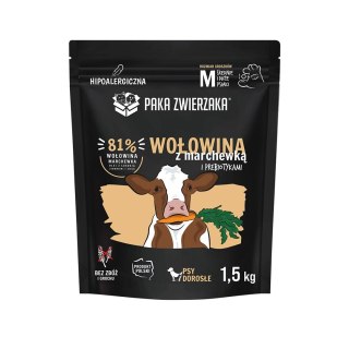 PAKA ZWIERZAKA Paka Zwierzaka Seventh Heaven Wołowina z marchewką ''M'' 1,5kg