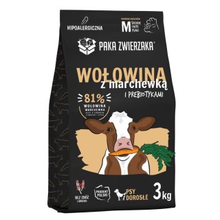 PAKA ZWIERZAKA Paka Zwierzaka Seventh Heaven Wołowina z marchewką ''M'' 3kg