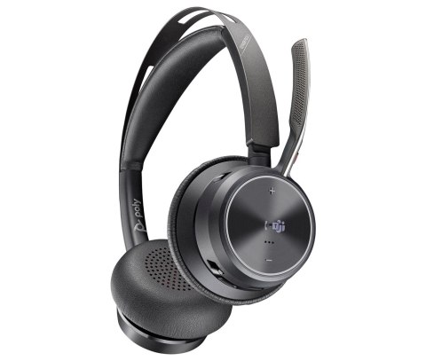 POLY Poly Zestaw słuchawkowy Voyager Focus 2 z certyfikatem Microsoft Teams USB-C-C + przejściówka USB-C/A 9T9J4AA#AC3 POLY Poly Zestaw słuchawkowy Voyager Focus 2 z certyfikatem Microsoft Teams USB-C-C + przejściówka USB-C/A 9T9J4AA#AC3