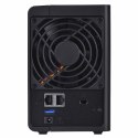 Synology NAS Synology DS224+; Tower; 2x (3.5" SATA HDD); Intel Celeron J4125;,2GB DDR4 (max. 6GB), 2x 1GbE RJ-45