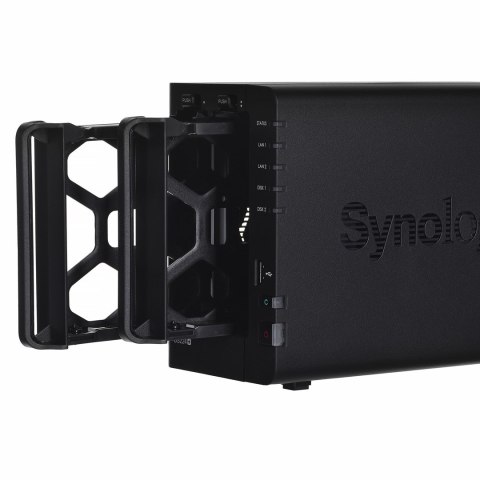Synology NAS Synology DS224+; Tower; 2x (3.5" SATA HDD); Intel Celeron J4125;,2GB DDR4 (max. 6GB), 2x 1GbE RJ-45 Synology NAS Synology DS224+; Tower; 2x (3.5" SATA HDD); Intel Celeron J4125;,2GB DDR4 (max. 6GB), 2x 1GbE RJ-45