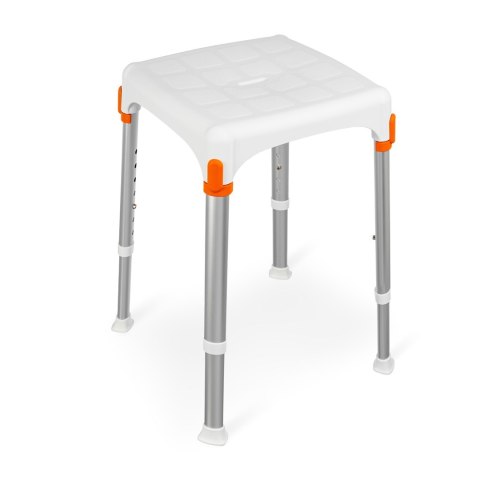 Timago Taboret prysznicowy kwadratowy Biały - KING-STA-20 Timago Taboret prysznicowy kwadratowy Biały - KING-STA-20