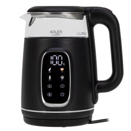 Adler Czajnik elektryczny ADLER AD 1305 czarno-srebrny