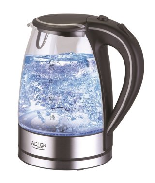 Adler Czajnik elektryczny Adler AD 1225 (2000W 1.7l; kolor przeźroczysty)