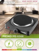 Adler Kuchenka elektryczna Adler MS 6508 (Płyta elektryczna; 1 pole grzejne; 1000W; kolor czarny)
