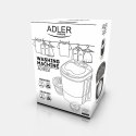 Adler Pralka turystyczna Adler AD 8051 (1000 obr/min; 3 kg; 370 mm; kolor niebieski)