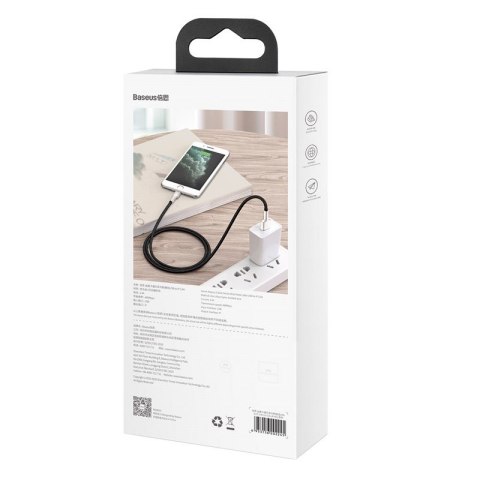 Baseus BASEUS CAFULE KABEL USB DO LIGHTNING 2.4A, 1M (CZA Baseus BASEUS CAFULE KABEL USB DO LIGHTNING 2.4A, 1M (CZA