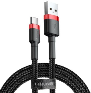 Baseus BASEUS KABEL CAFULE 2A 2M (CZERWONO-CZARNY)