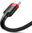 Baseus BASEUS KABEL CAFULE 2A 2M (CZERWONO-CZARNY)