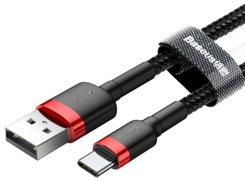 Baseus BASEUS KABEL CAFULE 2A 2M (CZERWONO-CZARNY) Baseus BASEUS KABEL CAFULE 2A 2M (CZERWONO-CZARNY)