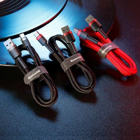 Baseus BASEUS KABEL CAFULE 2A 2M (CZERWONO-CZARNY) Baseus BASEUS KABEL CAFULE 2A 2M (CZERWONO-CZARNY)