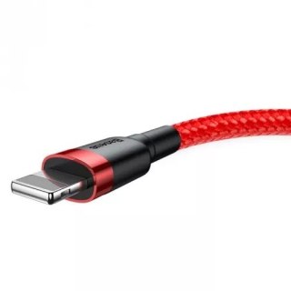 Baseus BASEUS KABEL LIGHTNING USB CAFULE1,5A 2M CZERWONY