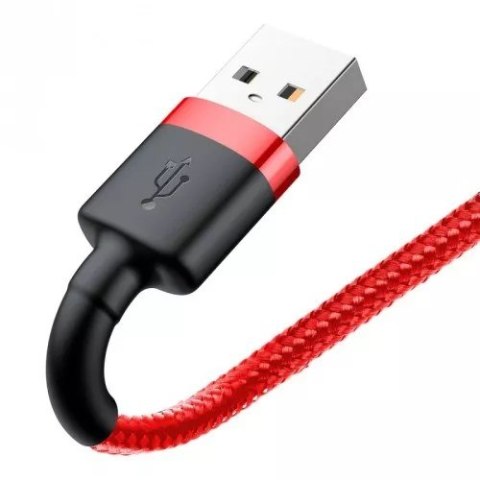 Baseus BASEUS KABEL LIGHTNING USB CAFULE1,5A 2M CZERWONY Baseus BASEUS KABEL LIGHTNING USB CAFULE1,5A 2M CZERWONY