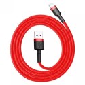 Baseus BASEUS KABEL LIGHTNING USB CAFULE1,5A 2M CZERWONY