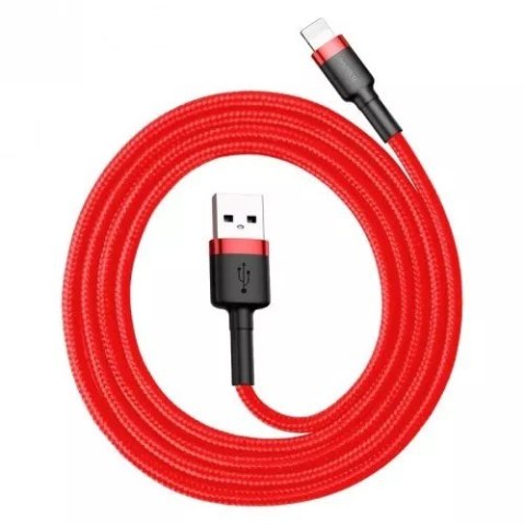 Baseus BASEUS KABEL LIGHTNING USB CAFULE1,5A 2M CZERWONY Baseus BASEUS KABEL LIGHTNING USB CAFULE1,5A 2M CZERWONY
