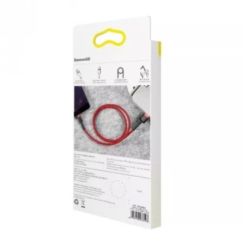 Baseus BASEUS KABEL LIGHTNING USB CAFULE1,5A 2M CZERWONY Baseus BASEUS KABEL LIGHTNING USB CAFULE1,5A 2M CZERWONY