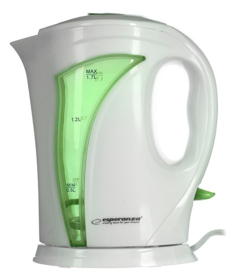 Esperanza Czajnik elektryczny Esperanza Iguazu EKK018G (2200W 1.7l; kolor zielony) Esperanza Czajnik elektryczny Esperanza Iguazu EKK018G (2200W 1.7l; kolor zielony)
