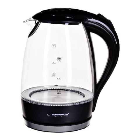Esperanza Czajnik elektryczny Esperanza Salto Angel EKK011K (2200W 1.7l; kolor czarny)