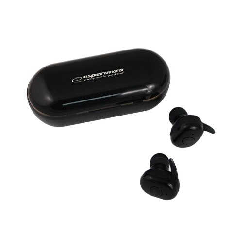 Esperanza ESPERANZA SŁUCHAWKI DOUSZNE BLUETOOTH TWS CARDERA EH225K Esperanza ESPERANZA SŁUCHAWKI DOUSZNE BLUETOOTH TWS CARDERA EH225K